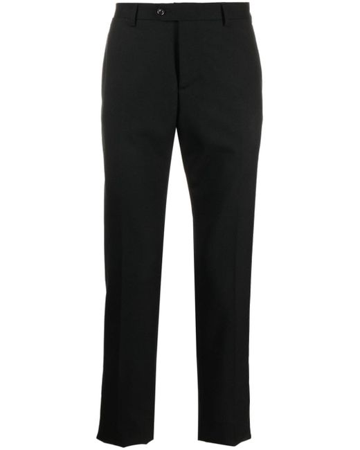 Lardini mid-rise tailored tapered trousers