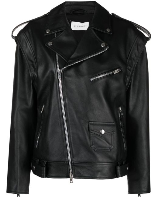 Armarium Lena zip-up leather jacket
