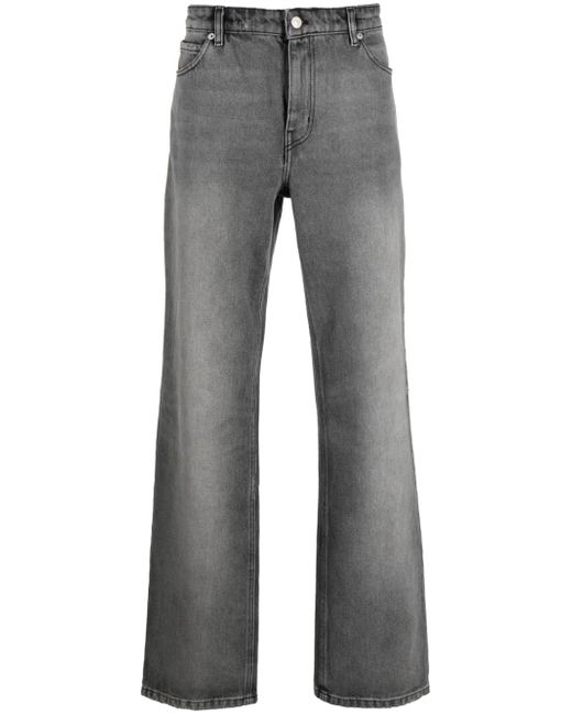 Courrèges stonewashed wide-leg jeans