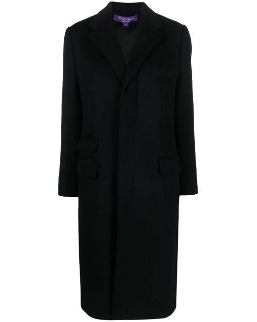 Ralph Lauren Collection Beatrisa single-breasted wool blend coat