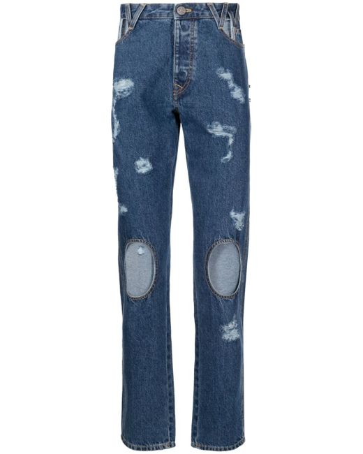 Vivienne Westwood mid-rise straigh-leg jeans