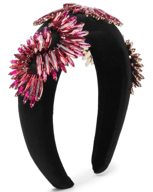 Philipp Plein Hair Band Stones crystal-embellished headband