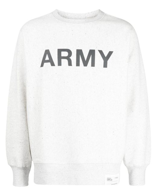 Chocoolate Army crew-neck sweatshirt