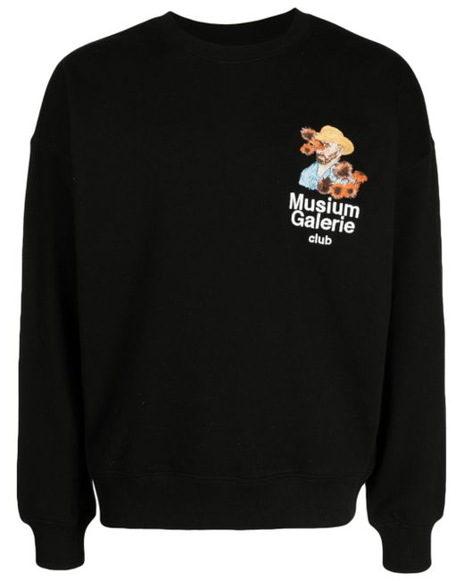 Musium Div. logo-print sweatshirt