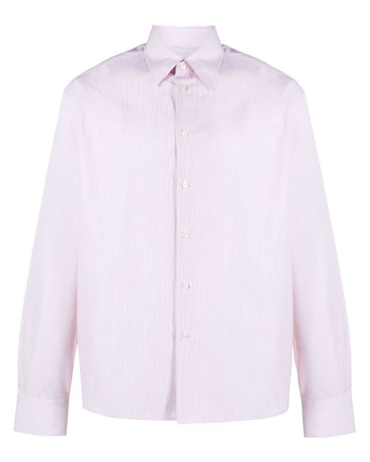Lanvin pinstripe-print cotton shirt