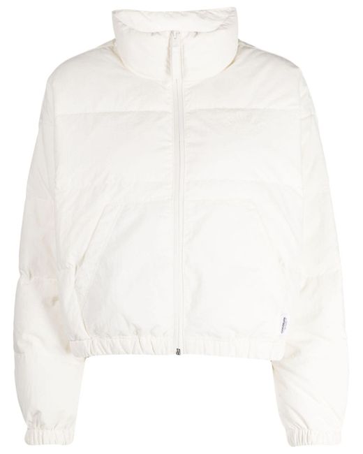 Chocoolate quilted padded jacket