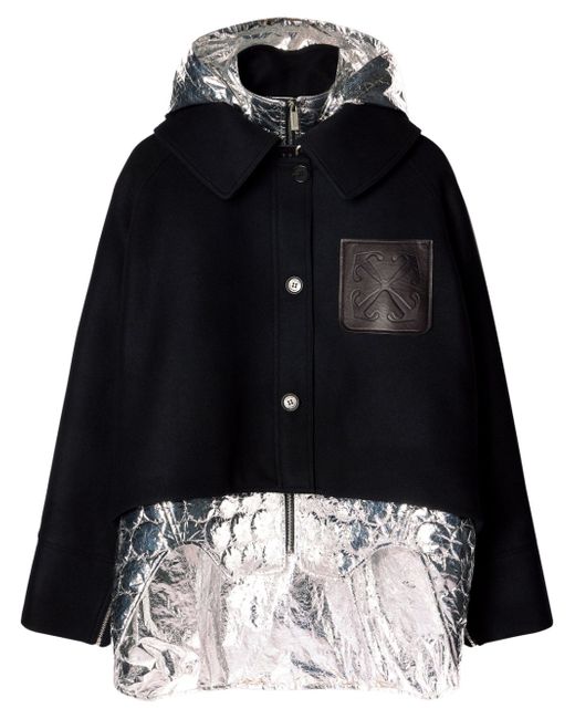 Off-White Arrows layered parka coat