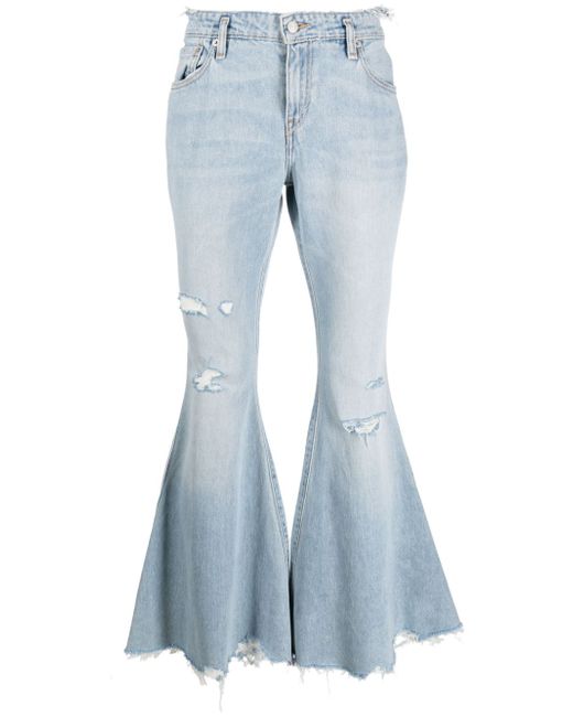 Erl x Levis low-rise flared jeans