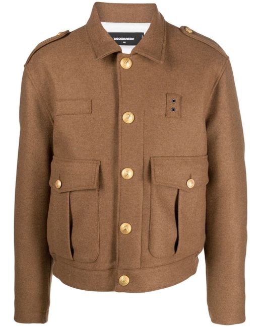 Dsquared2 Livery wool-blend jacket