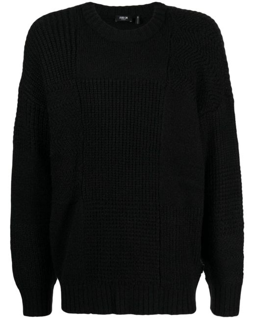 Five Cm waffle-knit knitted jumper