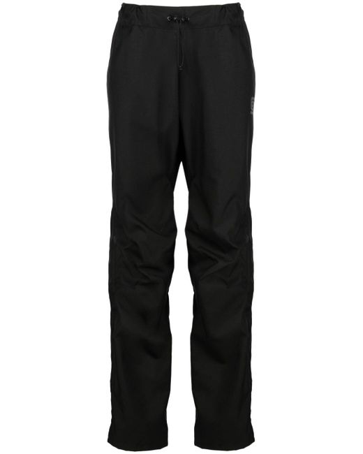 Olly Shinder logo-print drawstring trousers