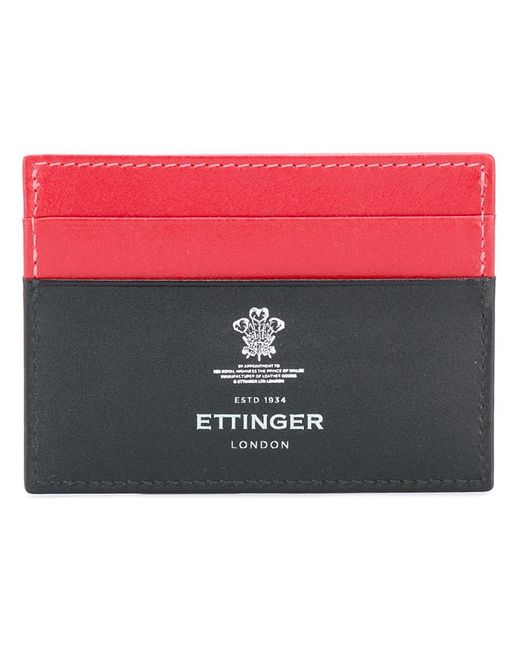 Ettinger flat card case Leather