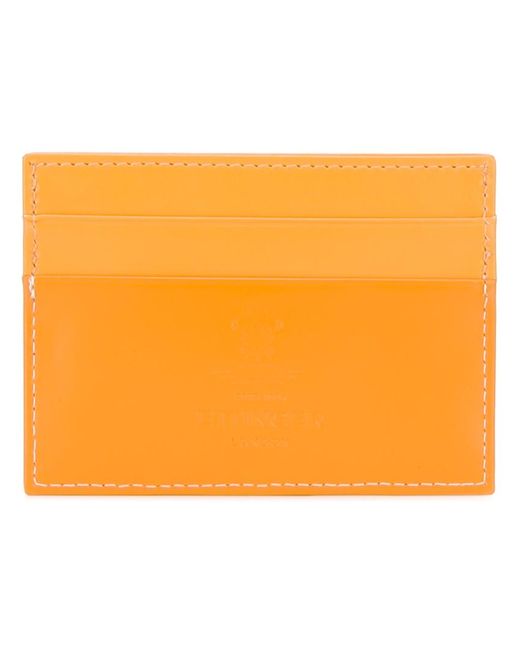 Ettinger flat card case Leather