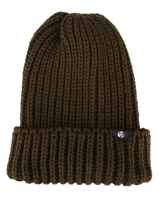 PS Paul Smith Ps By Paul Smith chunky knit beanie Wool