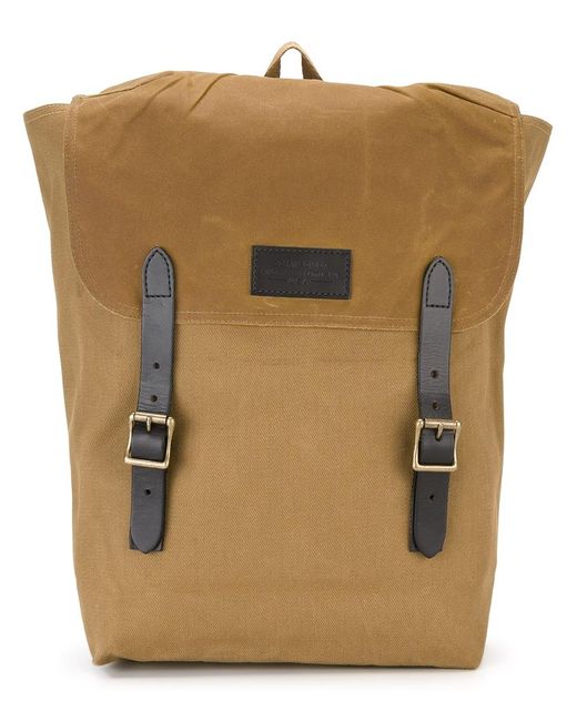Filson double buckle backpack Cotton/Leather