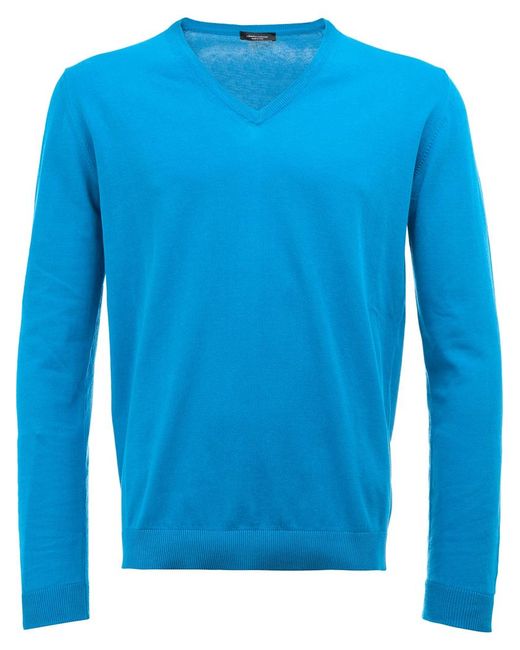 Roberto Collina v-neck sweater 52 Cotton