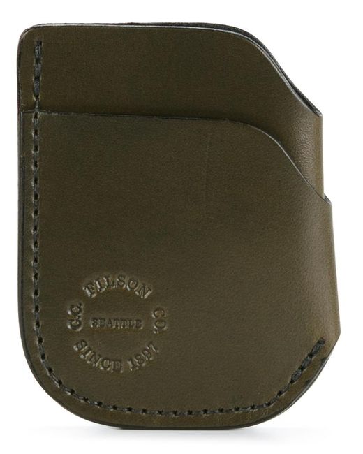 Filson embossed logo wallet Calf Leather