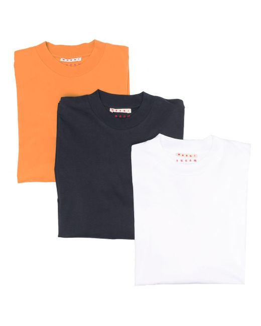 Marni crew neck T-shirt set of three