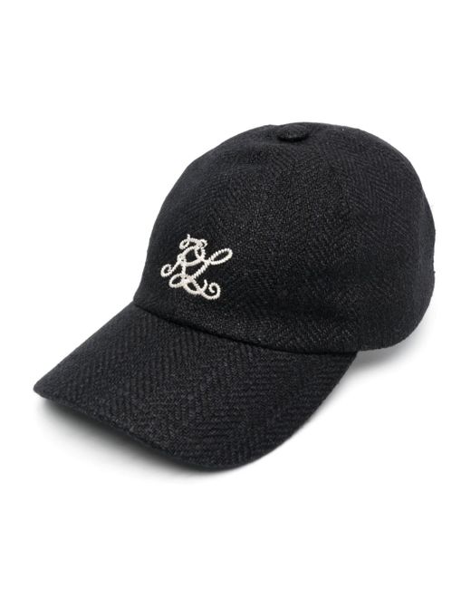 Ralph Lauren Purple Label logo-embroidered buckled baseball cap