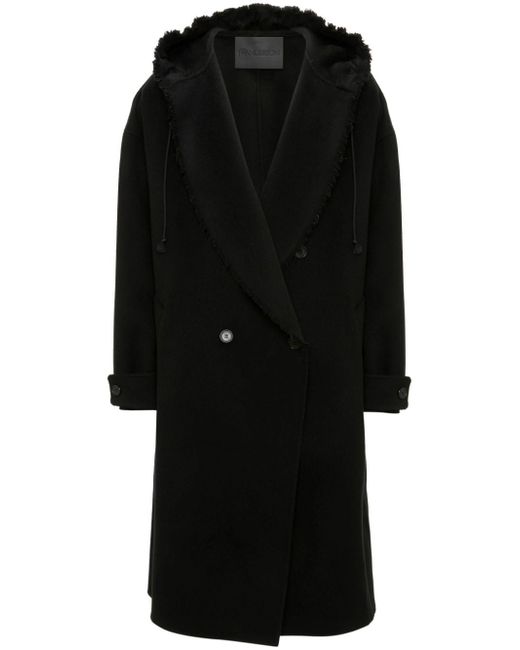 J.W.Anderson double-breasted hooded trench coat