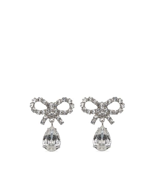 Jennifer Behr Bernie crystal-embellished drop earrings