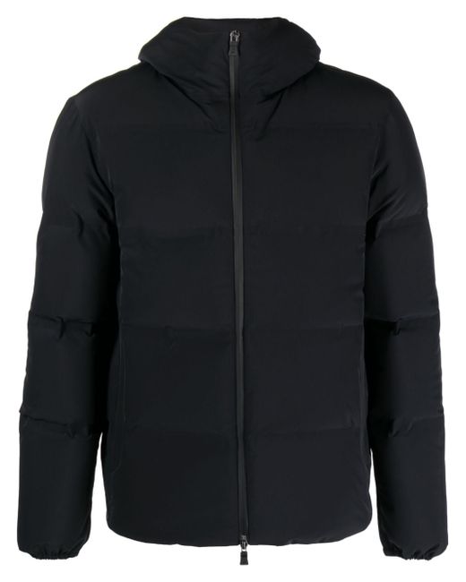 Herno high-neck padded hooded jacket
