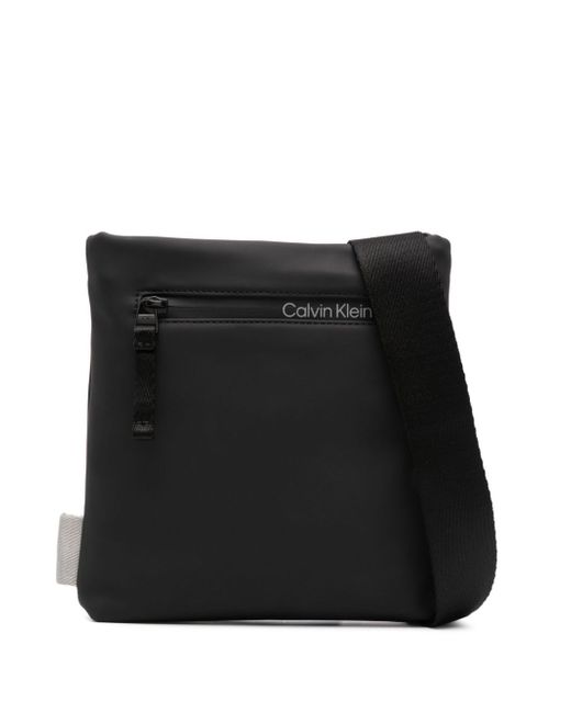 Calvin Klein logo-print crossbody bag