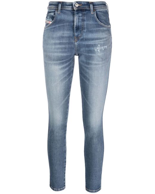 Diesel distressed skinny jeans
