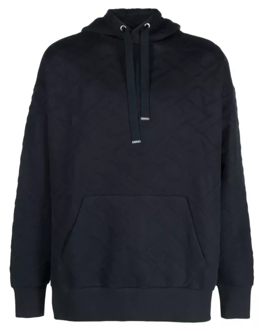 Tommy Hilfiger embossed monogram-pattern hoodie