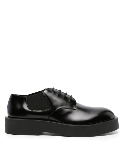 Jil Sander chunky-sole leather Derby shoes