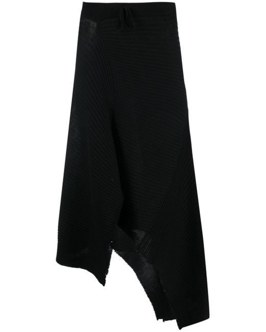 Marques'Almeida asymmetric wool skirt