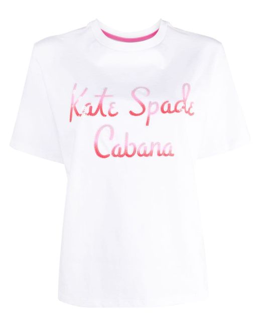 Kate Spade New York logo-print T-shirt