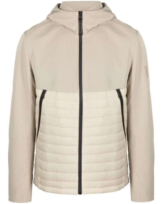 Calvin Klein zip-up padded hooded jacket