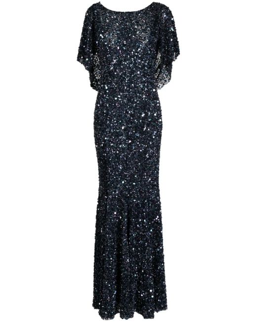 Jenny Packham Gaia sequin-embellished gown