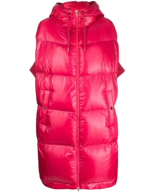 Herno drawstring-hood quilted puffer jacket