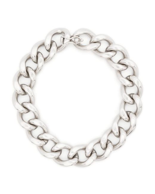 Isabel Marant chunky curb-chain necklace