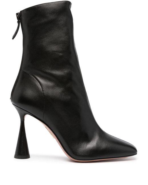 Aquazzura Amore 95mm leather boots