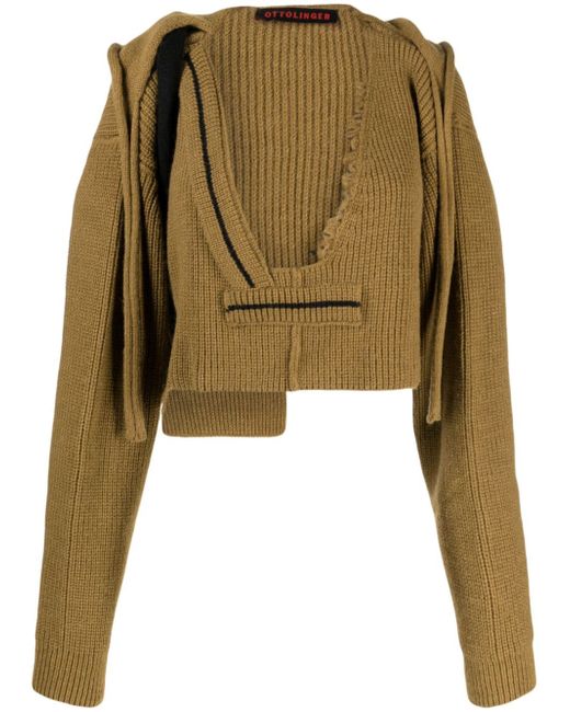 Ottolinger chunky-knit hooded jumper