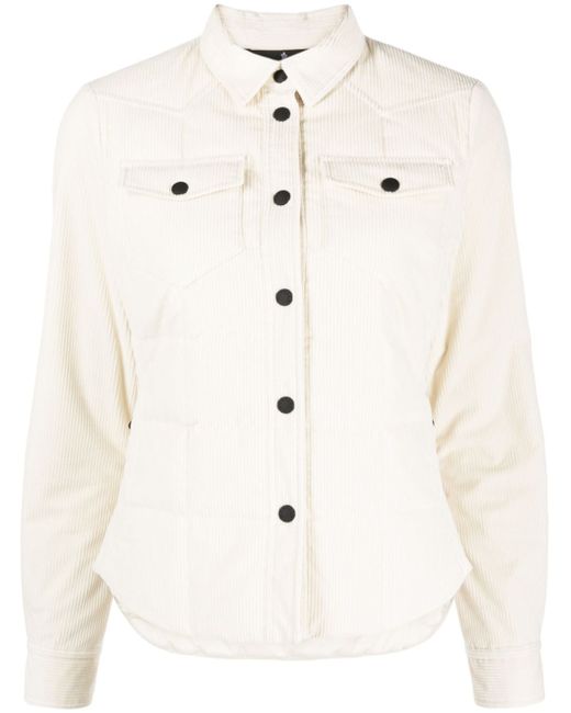 Moncler Grenoble Nangy padded shirt jacket