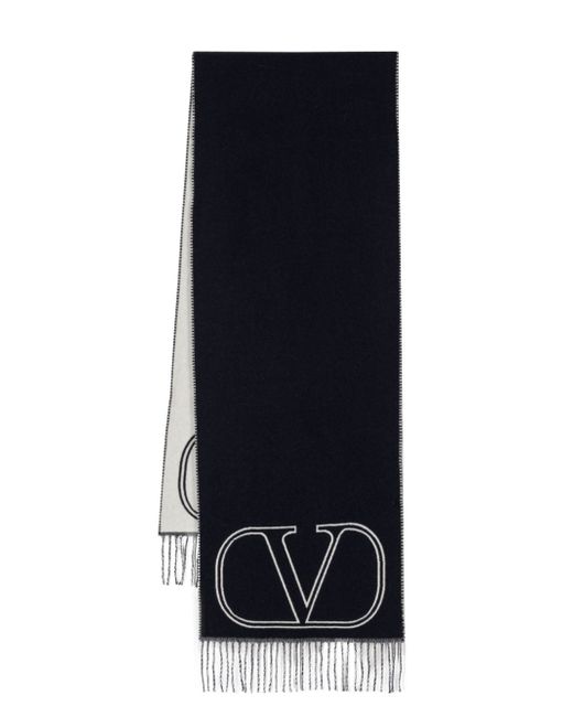 Valentino Garavani VLogo Signature jacquard-knit scarf