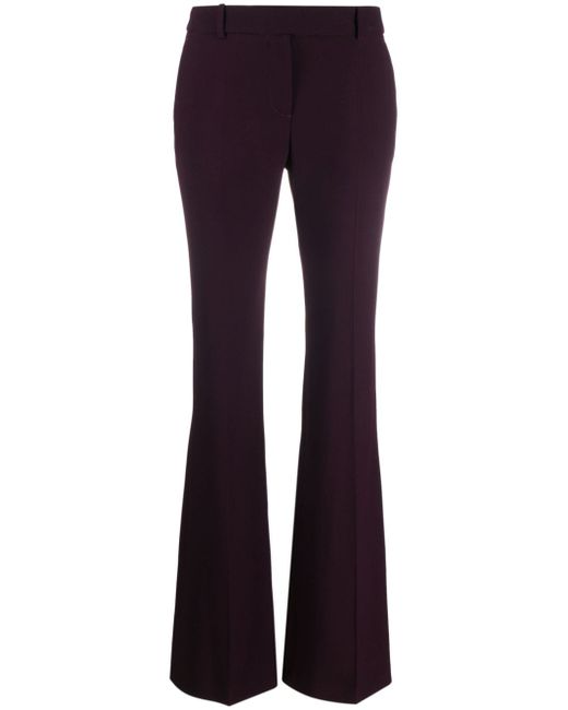 Alexander McQueen flared tailored trousers