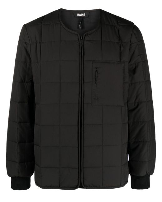Rains quilted bomber jacket