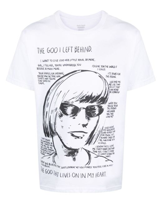 Pleasures The Goo illustration-print T-shirt
