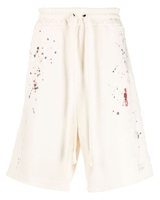 A-Cold-Wall Studio paint-splatter track shorts