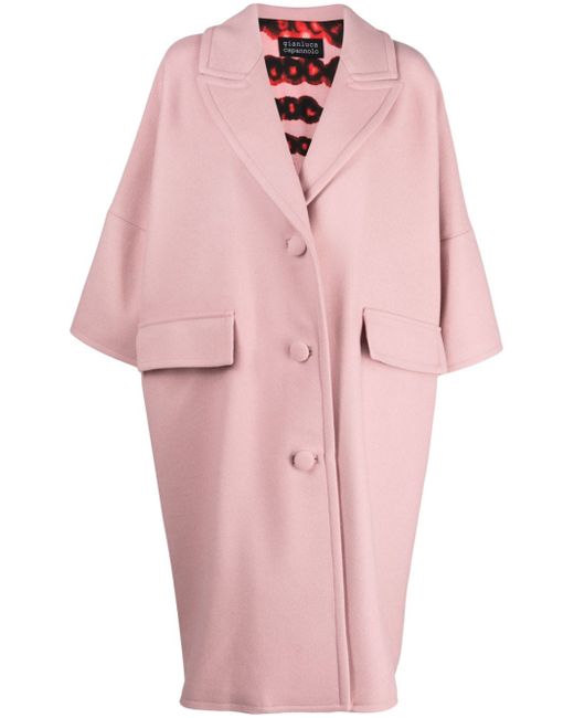 Gianluca Capannolo three-quarter sleeved buttoned coat