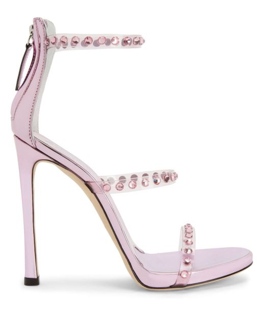 Giuseppe Zanotti Design Harmony 120mm crystal-embellished sandals