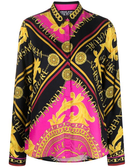 Versace Jeans Couture Logo Couture-print shirt