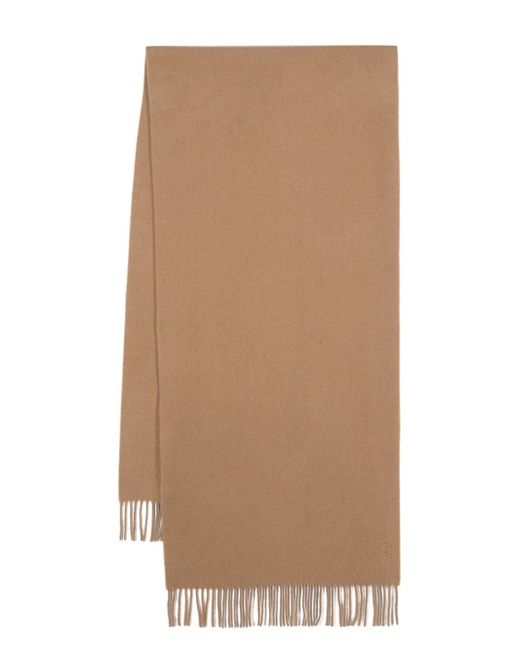 Woolrich fringed cashmere scarf