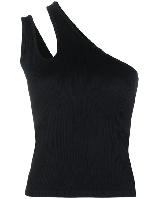 Maje cut-out one-shoulder top