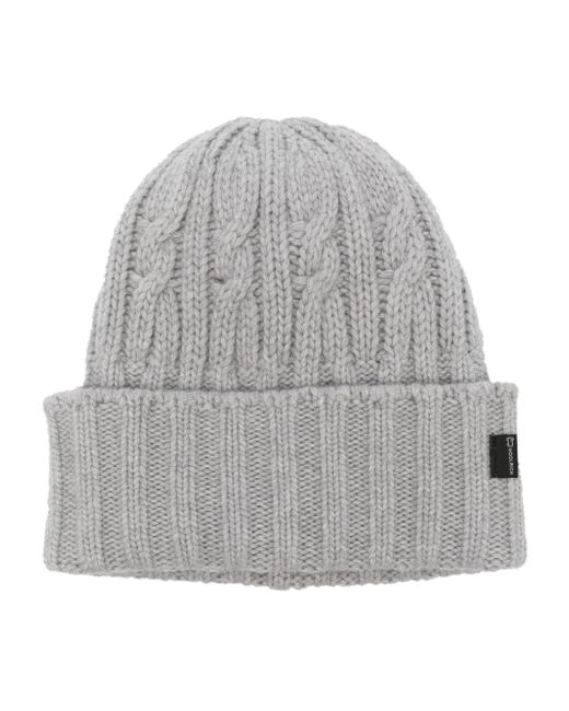 Woolrich cable-knit beanie